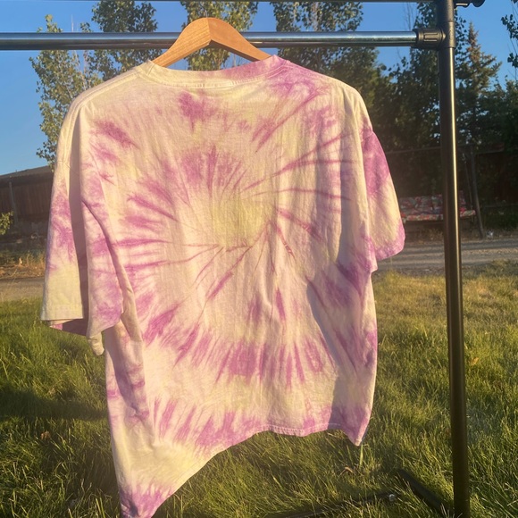 Custom 2000 lakers shirt tie-dye purple - Picture 5 of 7